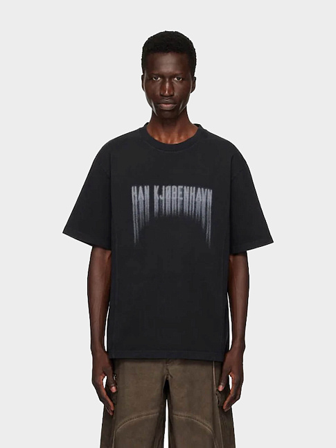 Футболка FADED LOGO BOXY (размер XL, цвет Черный)