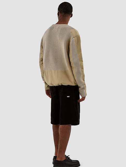 Свитер KRIS CONTRAST (размер XXL, цвет CREAM)