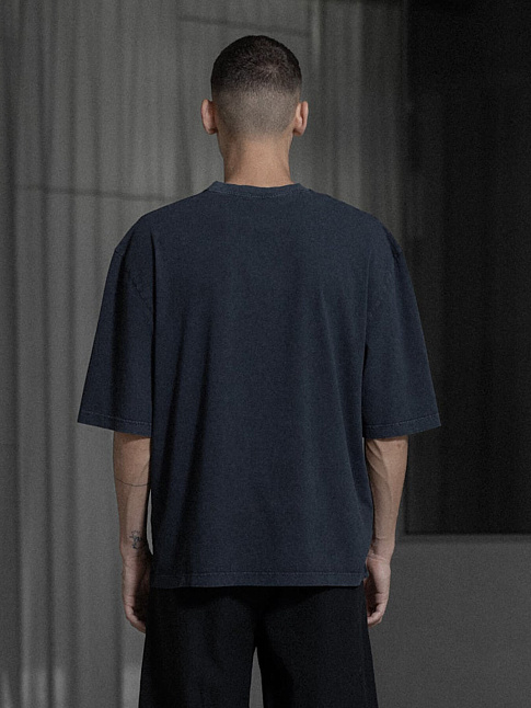 Футболка OVERSIZED SCULPTURE (размер XL, цвет Черный)