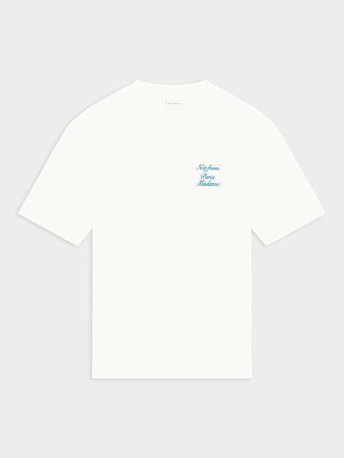 Футболка SLOGAN CURSIVE (размер XL, цвет Белый)