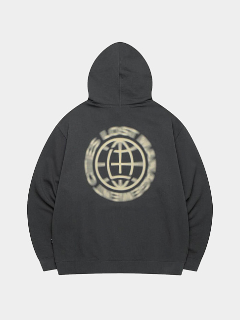 Худи RETRO MOVING LOGO (размер XL, цвет Серый)