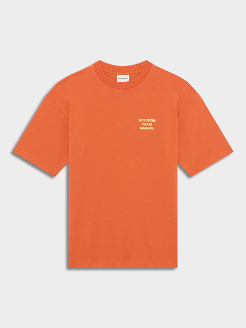 Футболка SLOGAN (размер M, цвет Оранжевый)