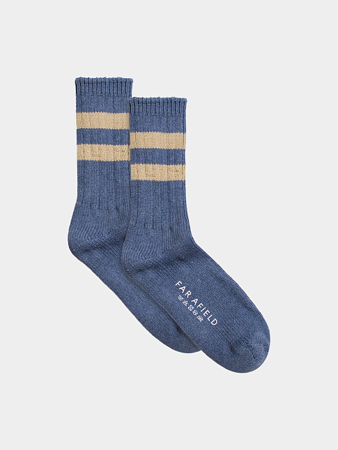 Носки STRIPE (размер one size, цвет Синий)