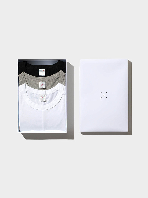 Комплект футболок UNDERSHIRT 3-PACK (размер M, цвет Разноцветный)