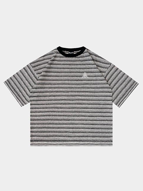 Вязаная футболка RHYTHM (размер M, цвет Черный)