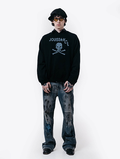 Свитшот JOUISSANCE (размер XL, цвет Черный)