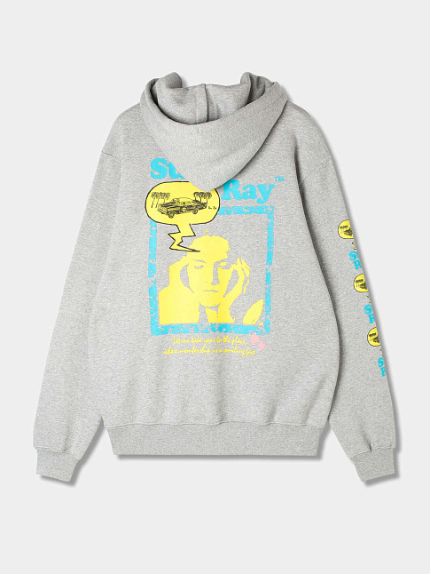 Худи DREAMY BUBBLE (размер XL, цвет GREY HEATHER)