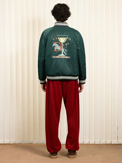 Бомбер POLO (размер XXL, цвет Темно-зеленый)