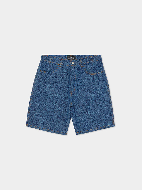 Шорты LOGO (размер 34, цвет Синий)