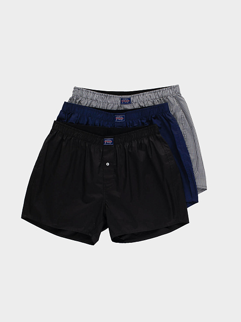 Комплект трусов BOXER SHORTS 3-PACK (размер XXL, цвет Разноцветный)