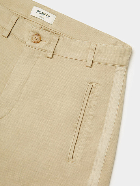 Шорты HERRINGBONE (размер 42, цвет Бежевый)