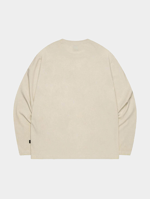 Лонгслив DYED ARCH FN DOODLE (размер S, цвет Бежевый)