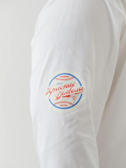 Лонгслив x NUW (размер L, цвет Белый)