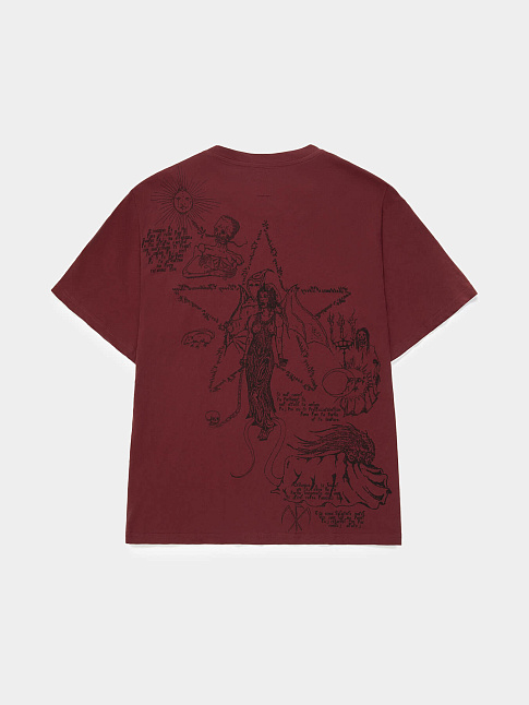 Футболка SWAMP (размер M, цвет Бордовый)