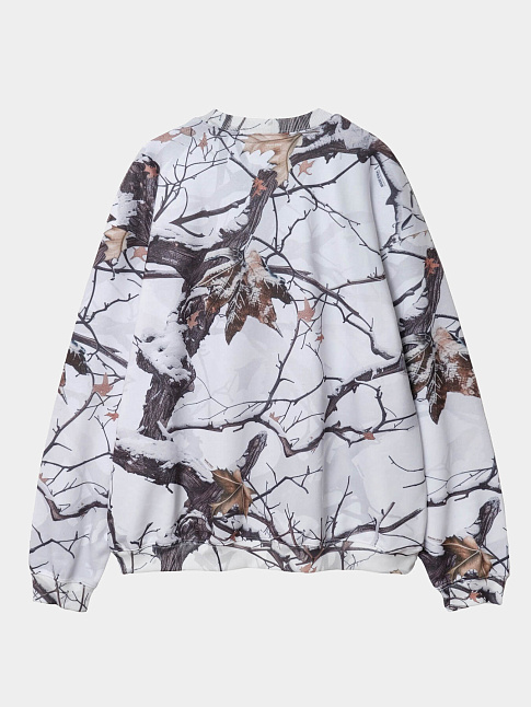 Лонгслив SNOW CAMO (размер M, цвет Белый)
