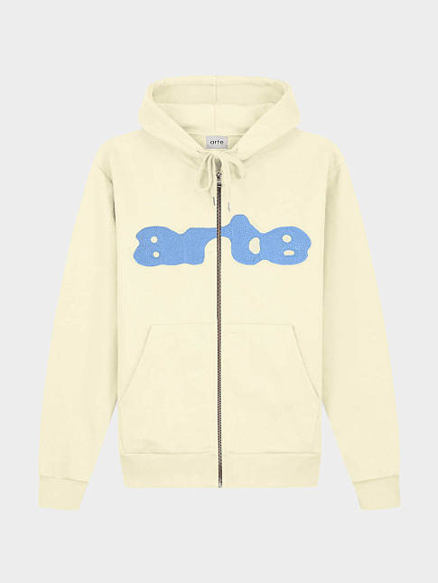 Худи EMBROIDERY ZIP (размер 4XL, цвет Бежевый)