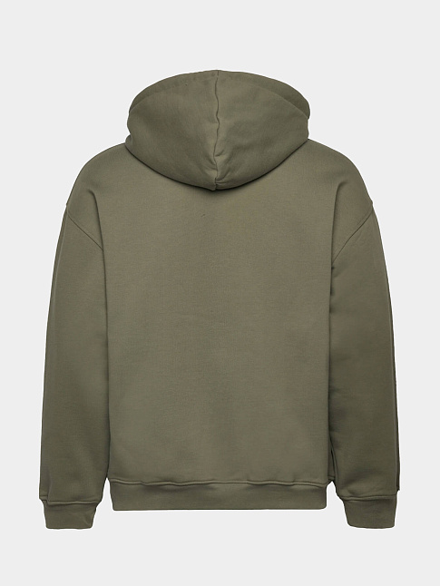 Худи DAILY OVERSIZED (размер XL, цвет Темно-зеленый)