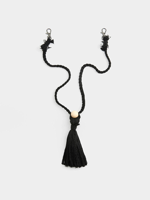Украшение для брюк MACRAME BEADS (размер one size, цвет Черный)