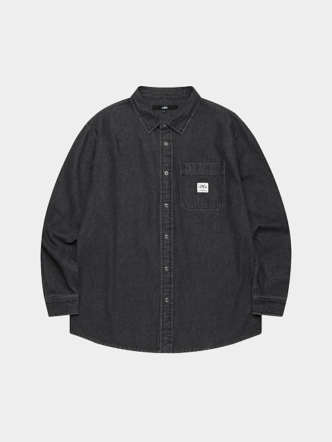 Рубашка OVERSIZED DENIM (размер M, цвет Черный)