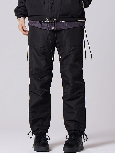 Брюки NON DOWN MILITARY REVERSIBLE BOA (размер M, цвет Черный)