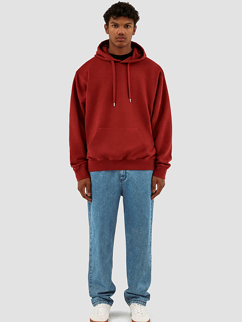 Худи HANK BACK HEARTS (размер 4XL цвет BORDEAUX)