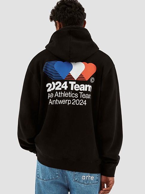 Худи HANK BACK TEAM (размер XXL, цвет BLACK)