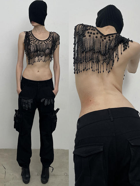 Брюки AT WORK CARGO (размер S, цвет Черный)