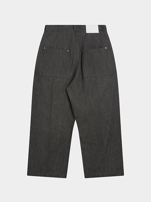 Брюки WELT DENIM (размер XL, цвет Темно-серый)