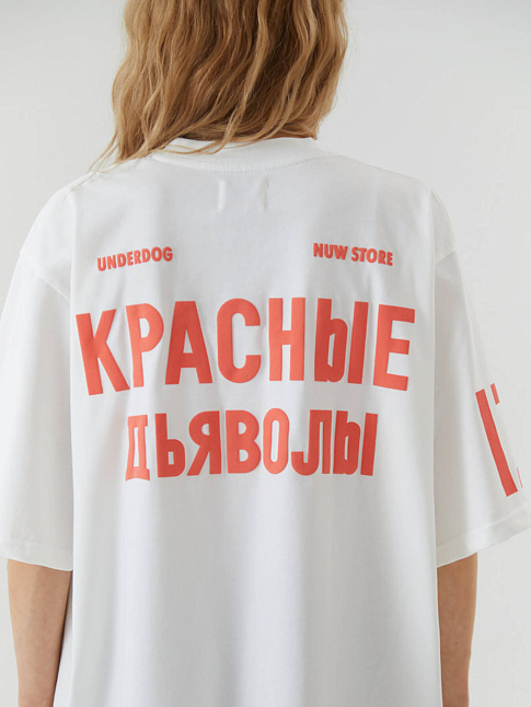 Футболка x NUW (размер M, цвет Белый)