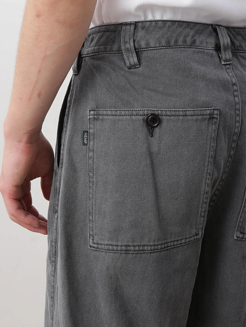 Брюки HEMP WASHED BAGGY (размер XL, цвет Черный)