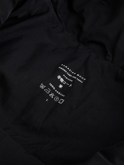 Парка PANASIAN CARP/FISH (размер S, цвет Черный)