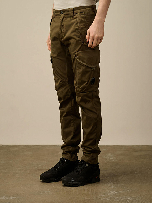 Брюки STRETCH SATEEN UTILITY CARGO LENS (размер 46, цвет 683)