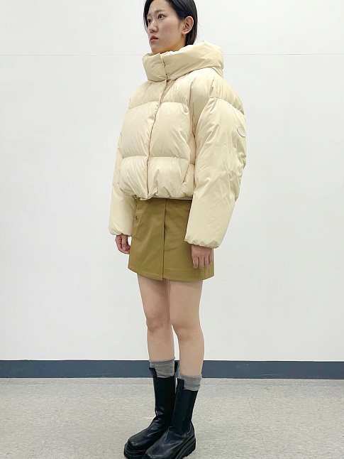 Пуховик HOOD (размер one size, цвет Желтый)