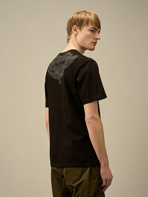 Футболка 30/1 JERSEY BACK GOGGLE (размер M, цвет 999)