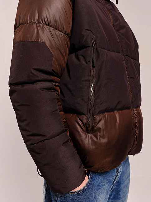 Пуховик PUFFER (размер XL, цвет Коричневый)