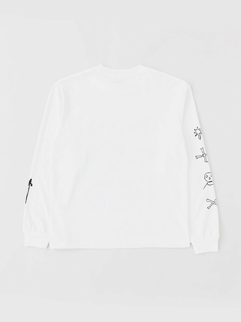 Лонгслив FIGHTIN' (размер L, цвет Белый)