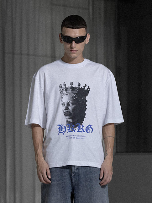 Футболка OVERSIZED SCULPTURE (размер XXL, цвет Белый)