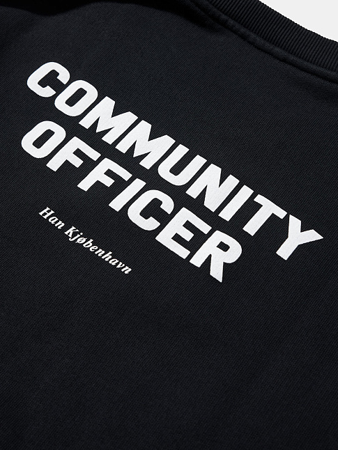 Свитшот OFFICER PRINTED (размер XL, цвет Черный)