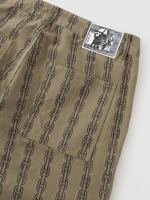 Брюки CHAIN (размер L, цвет Зеленый)