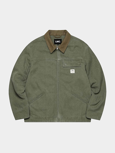Куртка WASHED CANVAS WORK (размер L, цвет Зеленый)