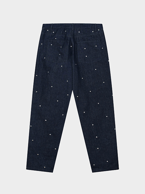 Брюки LOOSE HEART (размер 42, цвет Синий)