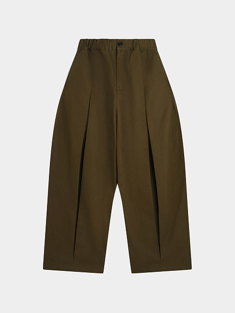 Брюки BOX PLEAT (размер L, цвет Хаки)