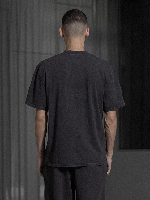 Футболка DAILY OVERSIZED (размер L, цвет Темно-коричневый)