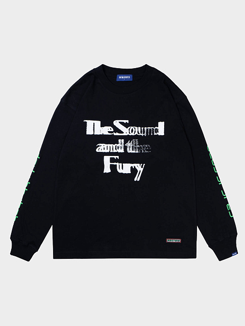 Лонгслив FURY (размер XXL, цвет Черный)