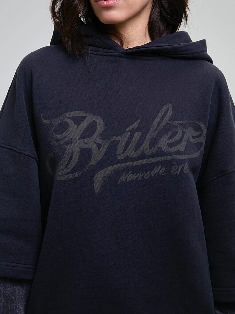 Худи LUSTRE VINTAGE (размер M, цвет Черный)