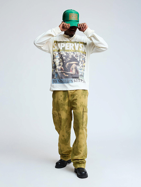 Брюки SUPERVSN CARGO (размер 36, цвет Коричневый)