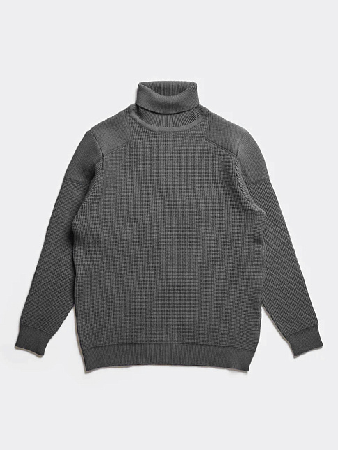 Водолазка PADDED WAFFLE (размер 40, цвет Темно-серый)