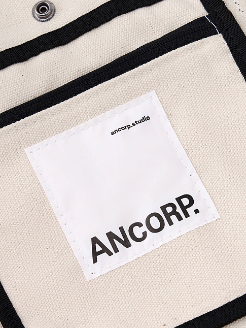 Тоут из канваса (размер one size, цвет Бежевый)