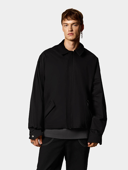 Бомбер (размер XL, цвет Черный)