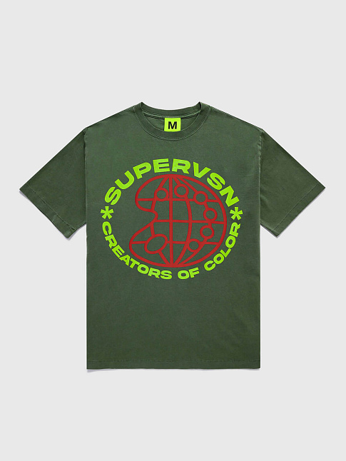 Футболка CREATORS OF COLOR (размер M, цвет Зеленый)